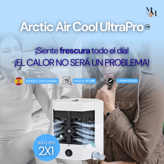 ARCTIC AIR COOL ULTRA PRO™ - SIENTE LA FRESCURA EN CUALQUIER LUGAR
