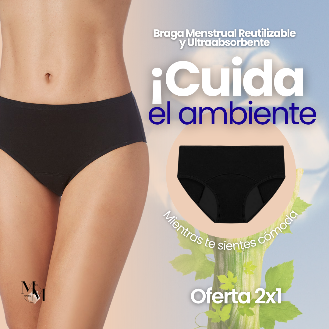 1+1 GRATIS/ DOBLE COMODIDAD, CERO DESECHABLES CON LUNAWEAR™