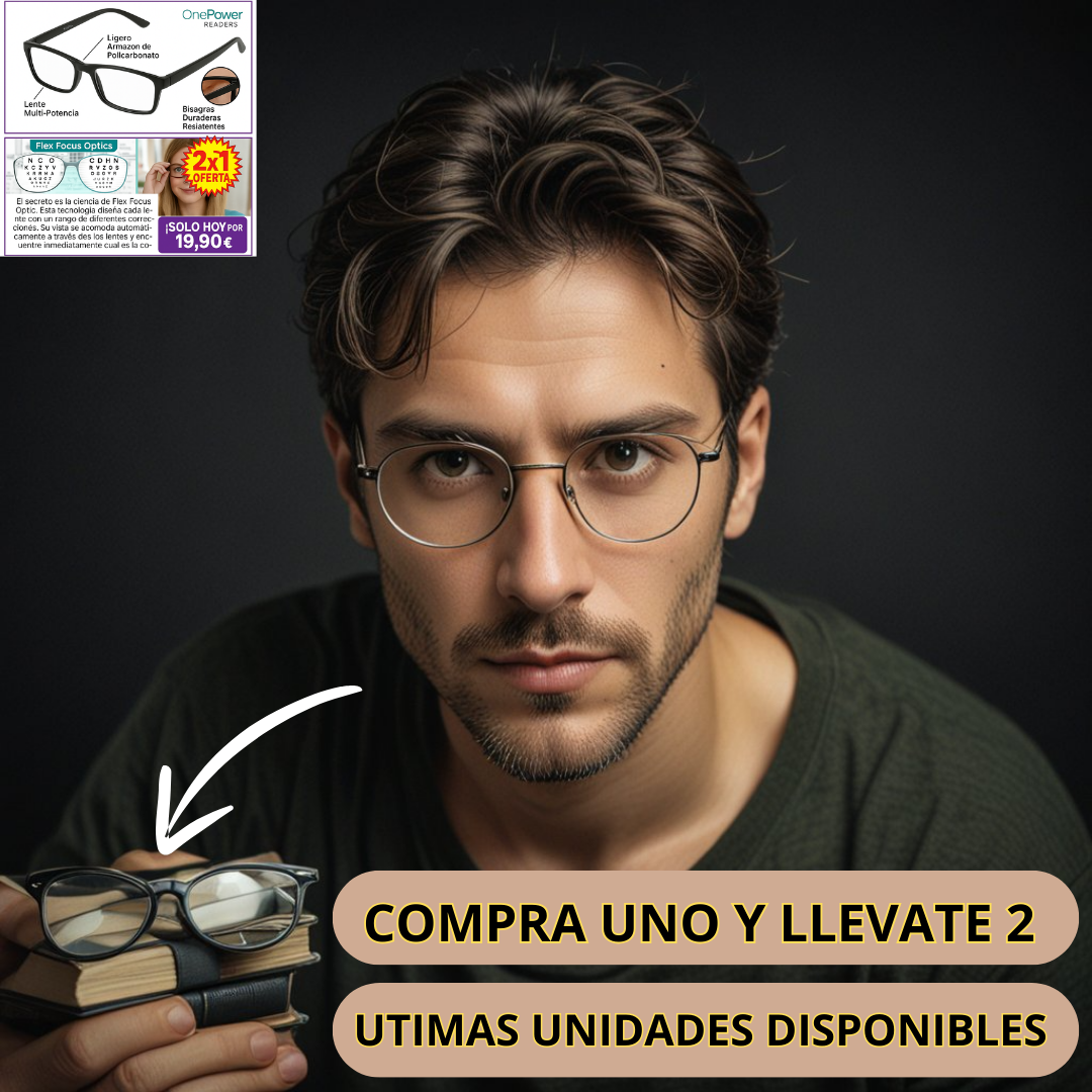 "1+1 GRATIS / Gafas Multifocales One Power™ "