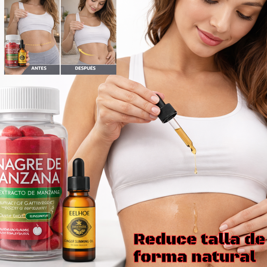 "Pierde barriga y siente tu cuerpo ligero en 15 días —🎁 Pack dia de la Madre, aceite de regalo".