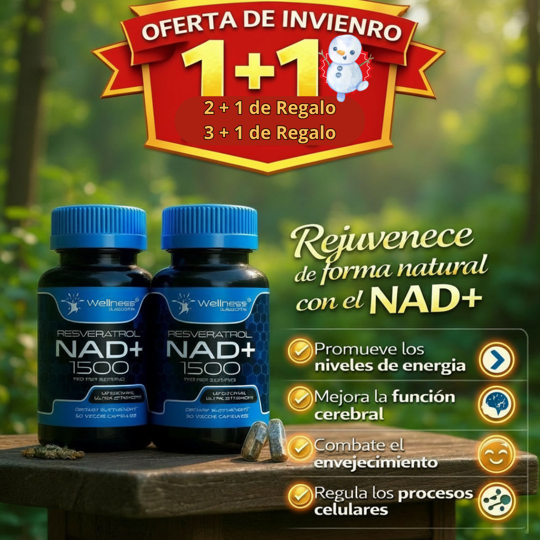 "Producto Local" Suplemento liposomal NAD+ con resveratrol