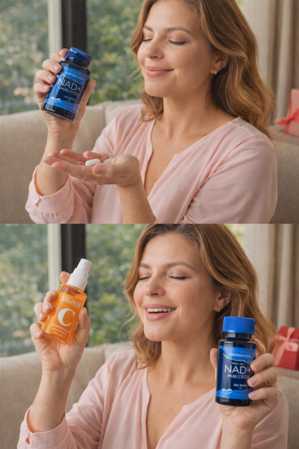 Oferta Dia del Padre💪 Nad + Spray Vitamina C