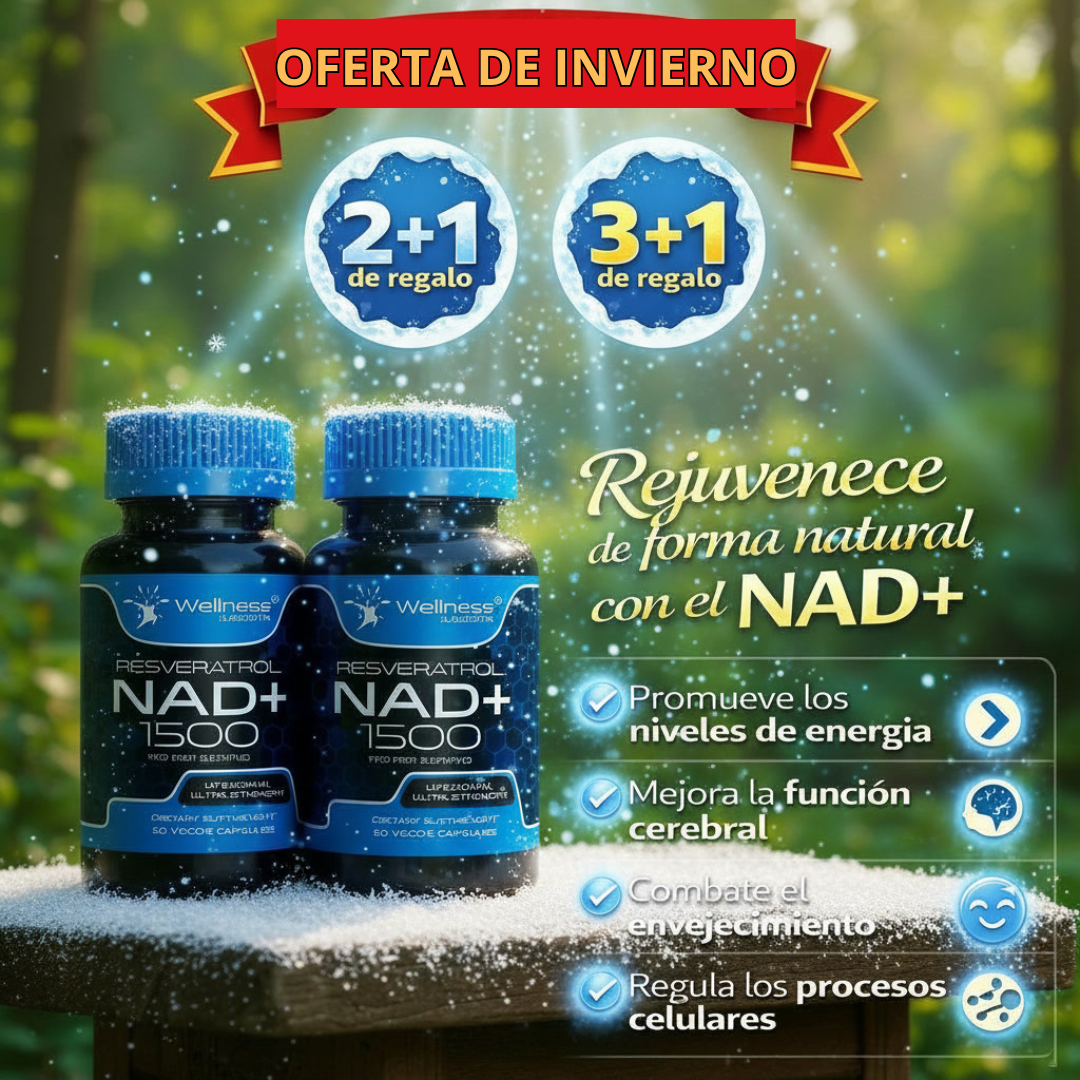 "Producto Local" Suplemento liposomal NAD+ con resveratrol