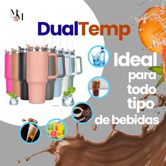 DUALTEMP™ – TU BEBIDA PERFECTA TODO EL DÍA, CALIENTE O FRÍA