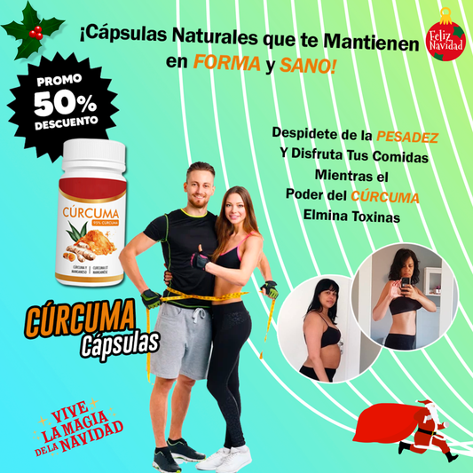 Cúrcuma 95% - Pérdida de Kilos de Forma 100% Natural