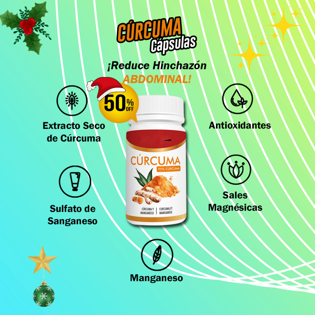 Cúrcuma 95% - Pérdida de Kilos de Forma 100% Natural