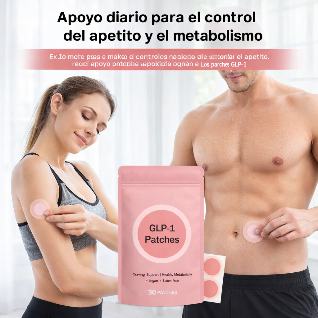 Parches GLP-1 – Apoyo diario para el control del apetito y el metabolismo