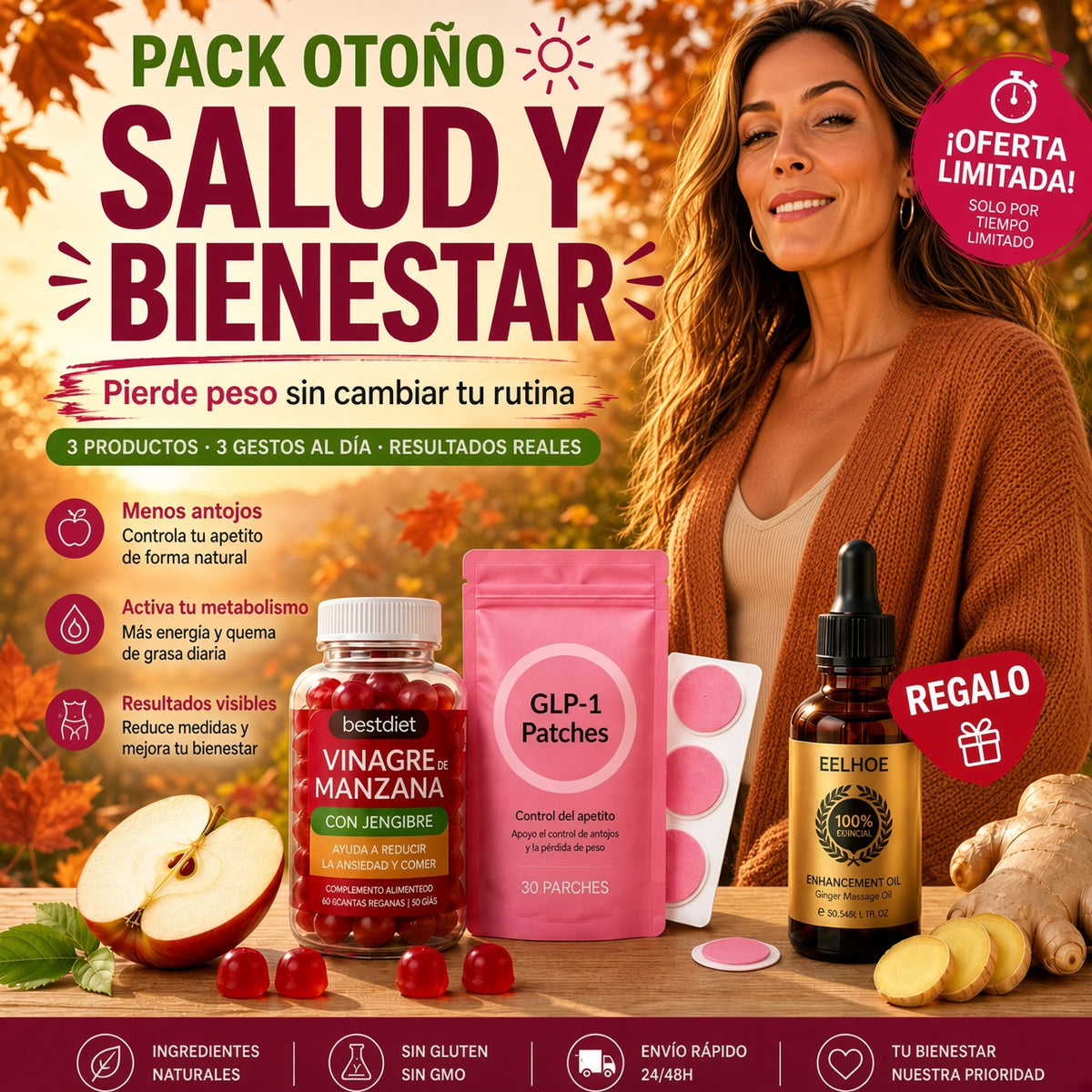 Pack Adelgazante-Salud y Bienestar