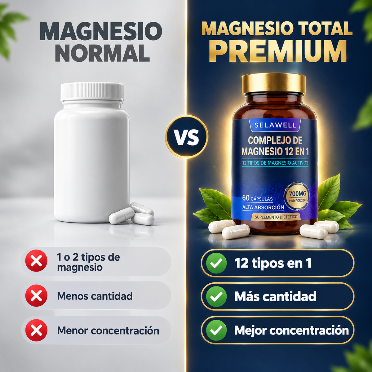 Magnesio total premiun 12 en 1