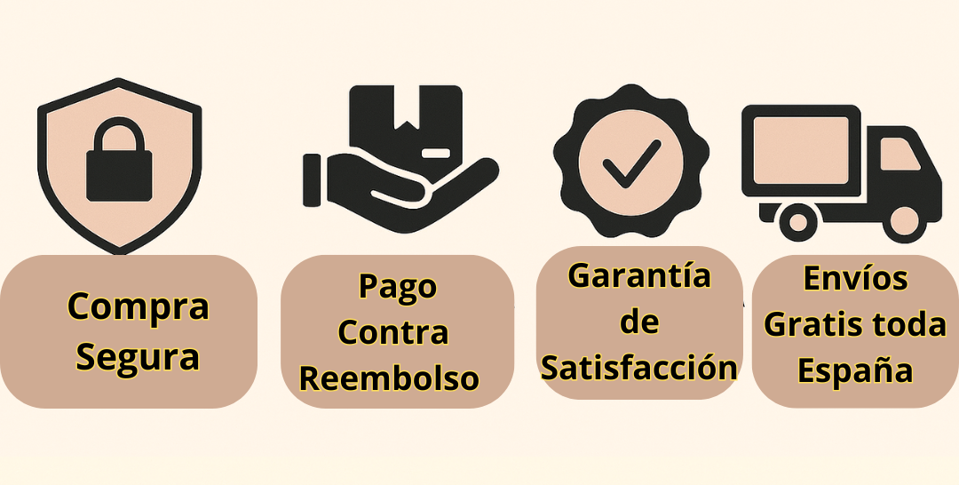 COMPRA SEGURAPAGO CONTRAREEMBOLSOGASTOS DE ENVIO GRATISGARANTIA DE SATIFACION