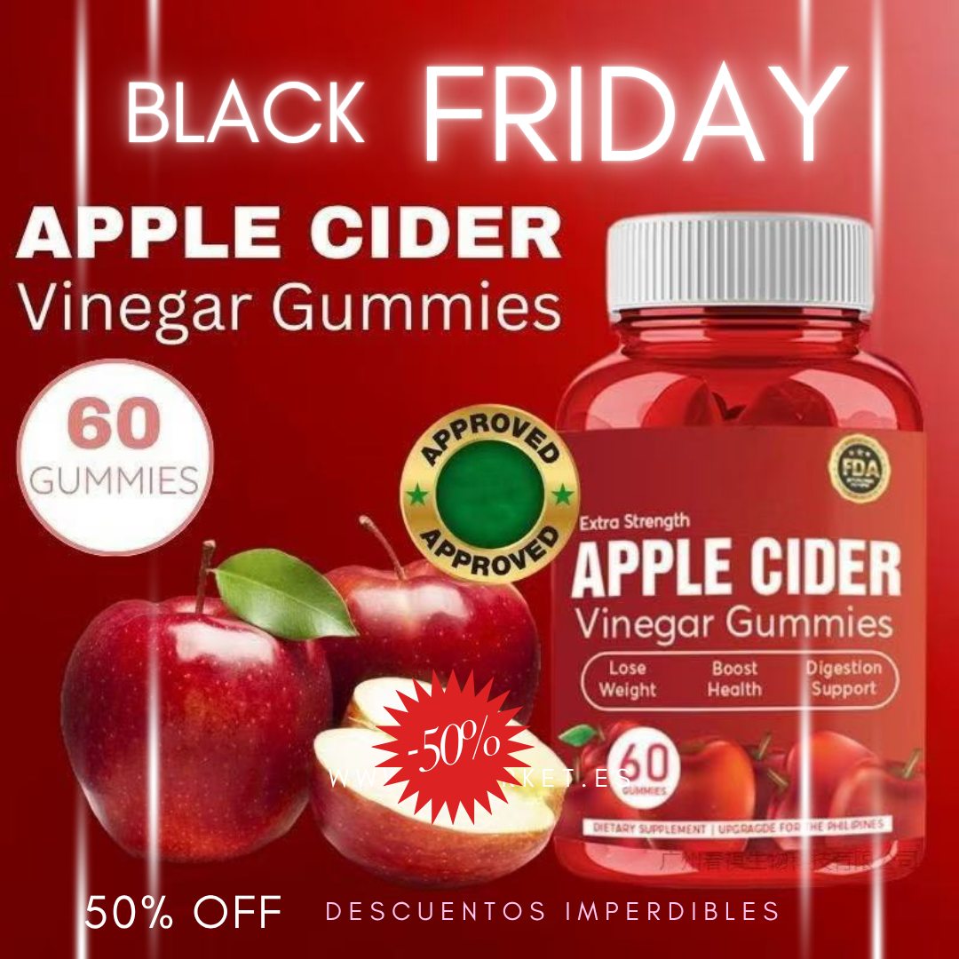 Gummies Vinagre de Manzana: Tu Aliado Natural para Bajar de Peso